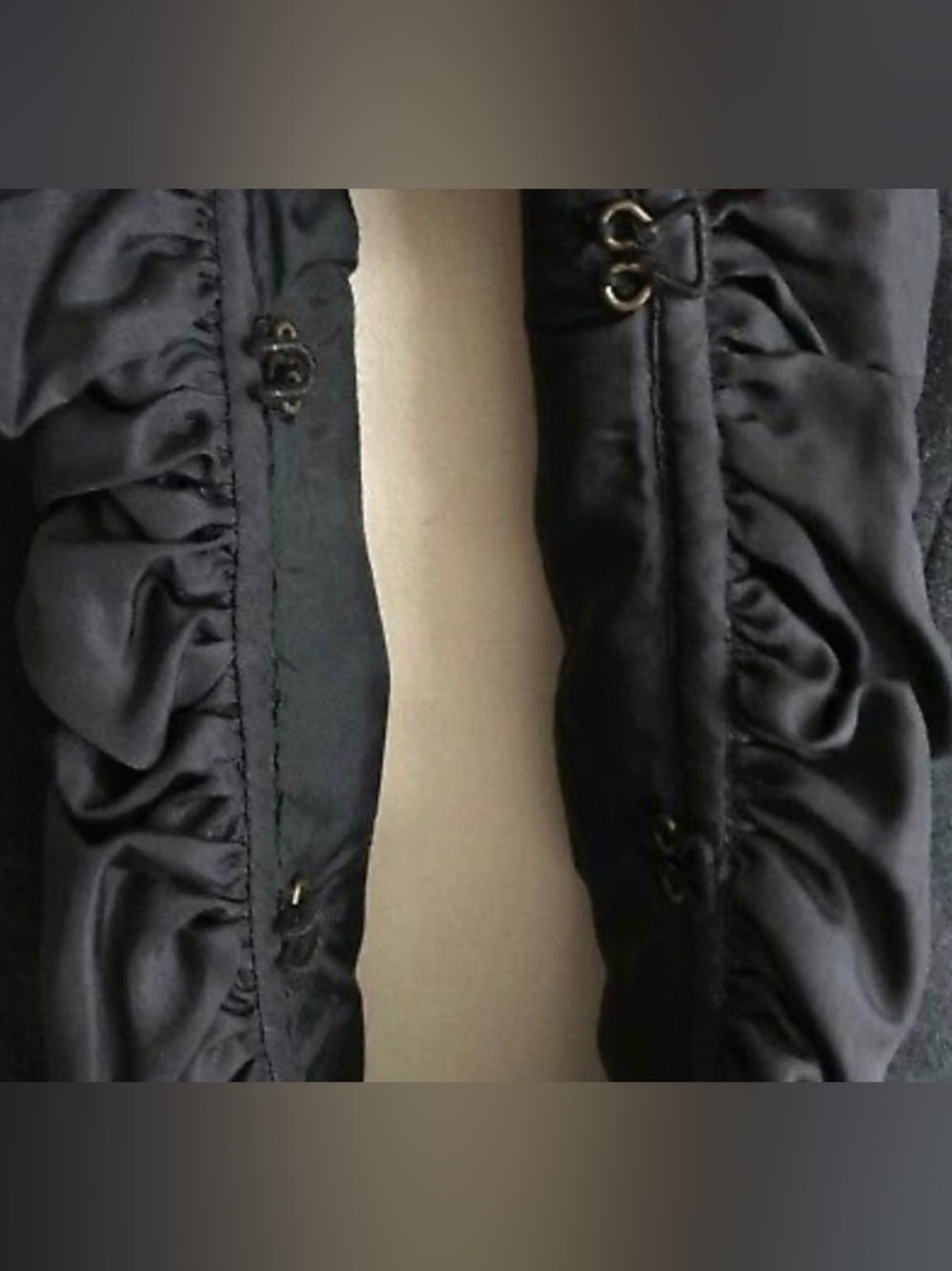 J. Crew Wool Ruffle Collar Jacket - Picture 5 of 6